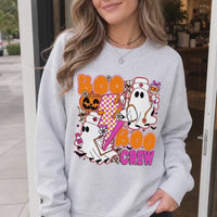 Boo Boo Crew Nurse Halloween Shirt Cute Ghost Medical Fall Tee