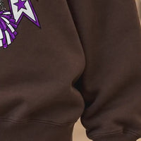 Custom Football Bow Personalized Game Day Sweatshirt for Football Moms Team Spirit