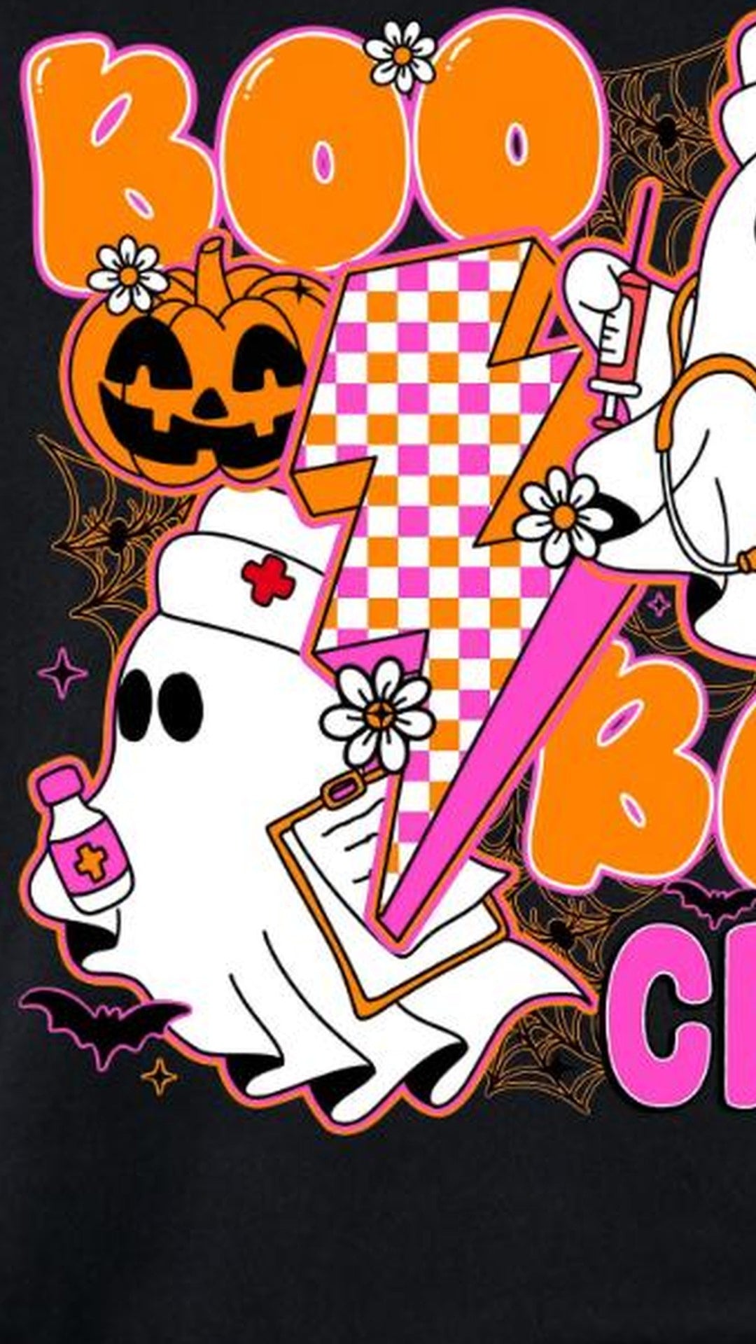 Boo Boo Crew Nurse Halloween Shirt Cute Ghost Medical Fall Tee