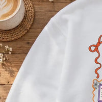 Boo Boo Crew Nurse Boo Boo Crew Sweatshirt and T-Shirt Halloween Nurse Women Cute Doodle Design