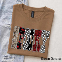 Spooky Halloween T-Shirt SPOOKY Graphic Halloween Season Women Cute Retro Pattern Design