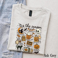 Tis The Season Halloween T-Shirt Spooky Season Fall Activities Trick Or Treat Women Retro Vintage Graphic