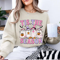 Tis The Season Halloween Tis The Season Sweatshirt and T-Shirt Spooky Season Women Retro Cute