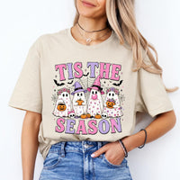 Tis The Season Halloween Tis The Season Sweatshirt and T-Shirt Spooky Season Women Retro Cute