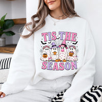 Tis The Season Halloween Tis The Season Sweatshirt and T-Shirt Spooky Season Women Retro Cute