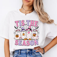 Tis The Season Halloween Tis The Season Sweatshirt and T-Shirt Spooky Season Women Retro Cute