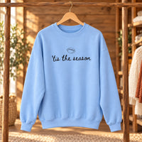 Women’s Football Game Day Tis The Season Sweatshirt Minimalist Fall Sports