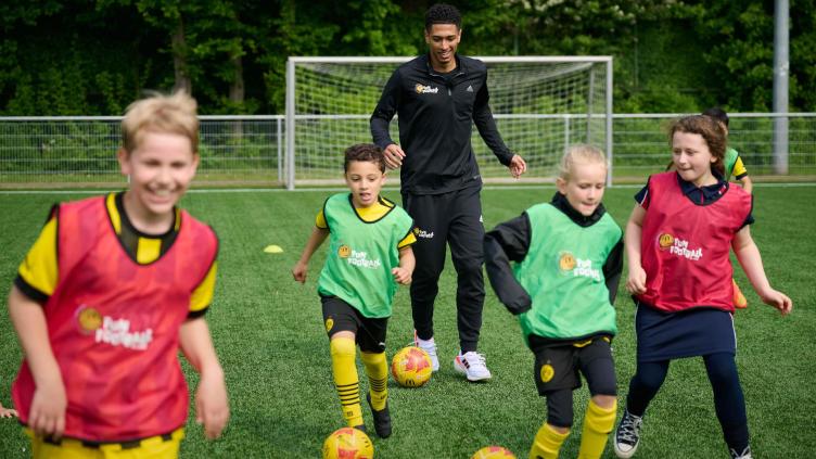 Jude Bellingham determined to inspire the next generation of footballers