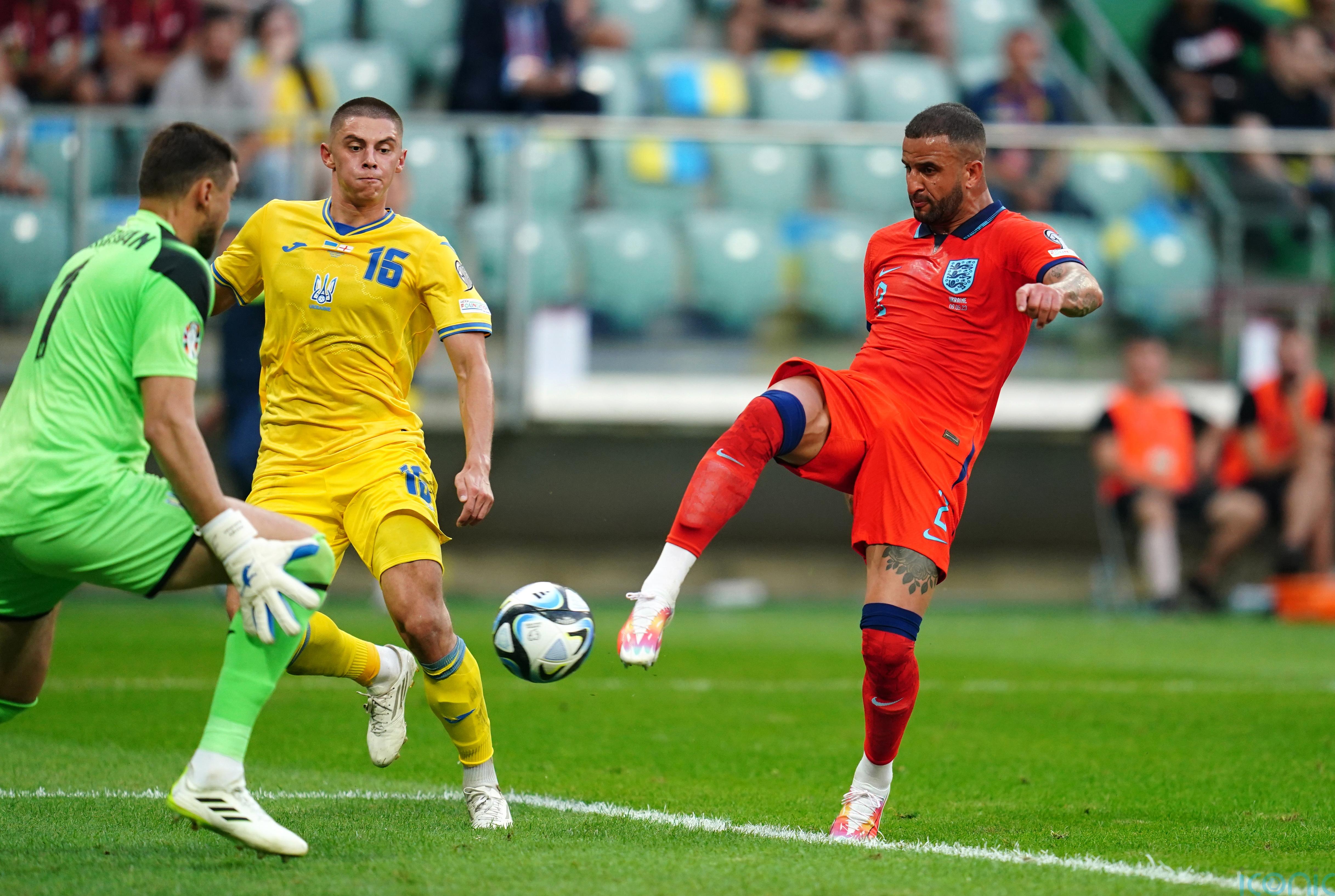 England held by Ukraine in Poland after Kyle Walker equaliser - Offaly Live