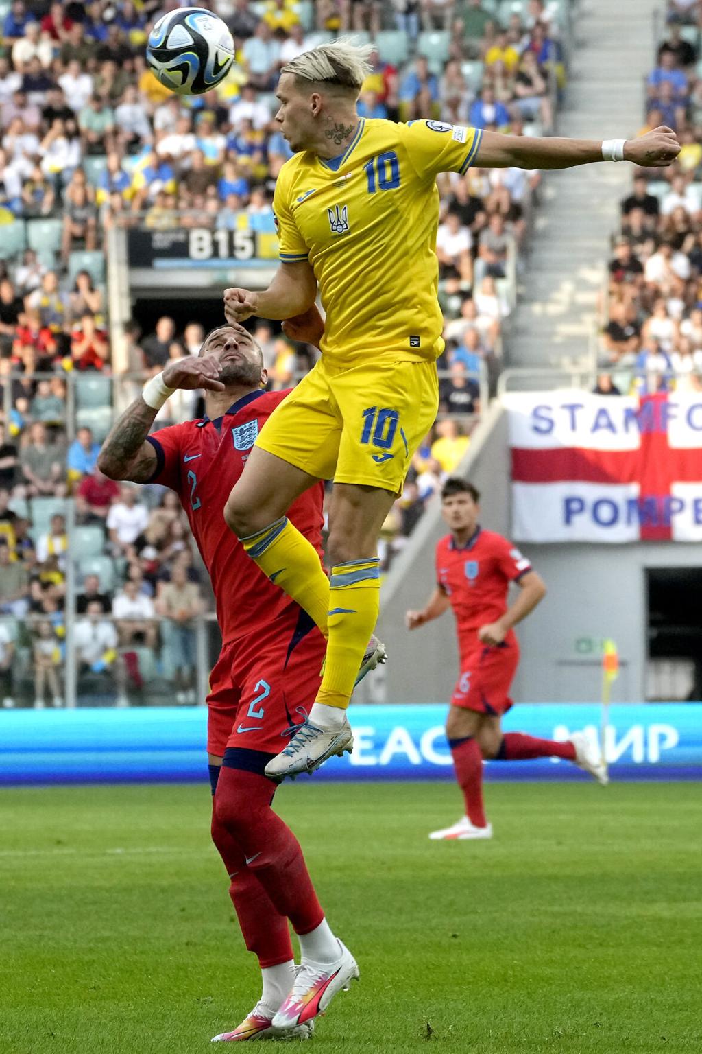 Zinchenko scores as Ukraine holds England to 1-1 draw in European  Championship qualifying | Sports | bozemandailychronicle.com