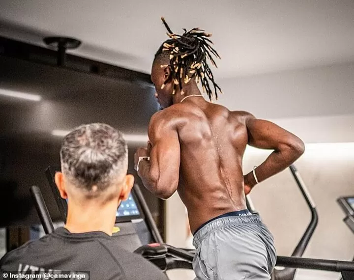 Camavinga's incredible body transformation is hailed as 'insane' by fans|  All Football