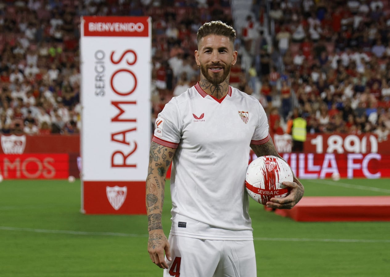 Sergio Ramos' emotional return to Sevilla