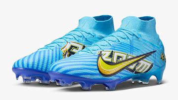 Las botas de fútbol Nike que utiliza Mbappé.